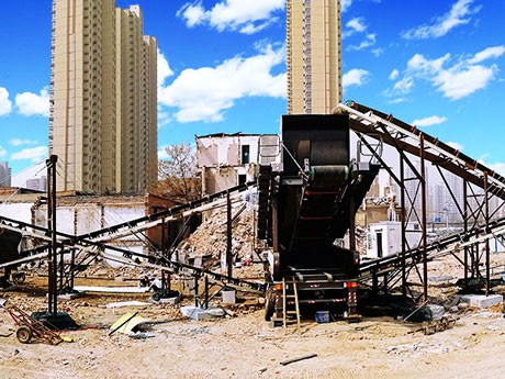 車載移動石頭粉碎機，一體化生產(chǎn)、環(huán)保好、產(chǎn)量高