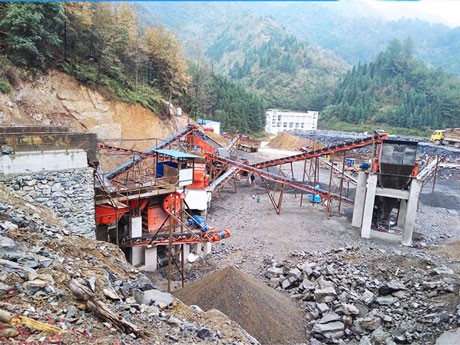 全套破石機(jī)生產(chǎn)線視頻，石料廠用破石機(jī)流水線多少錢