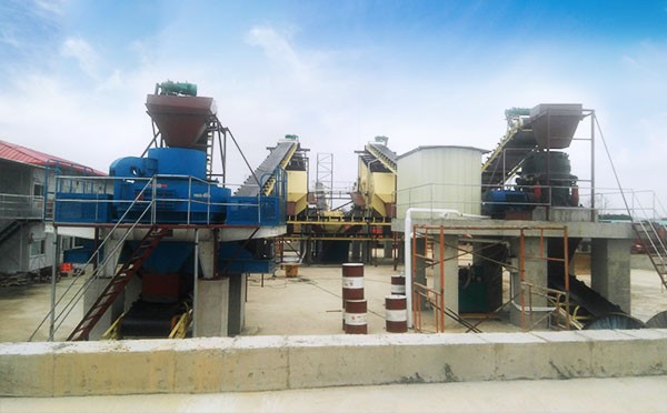 廣西450t/h輝綠巖制砂生產(chǎn)線加工優(yōu)勢