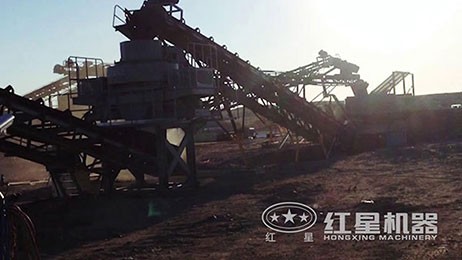 河卵石制砂機現(xiàn)場視頻