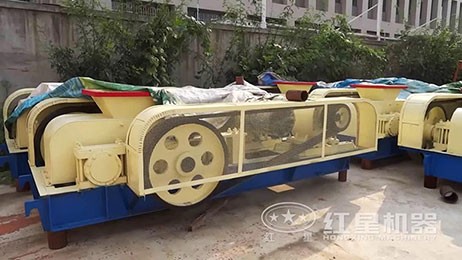 對(duì)輥破碎機(jī)廠區(qū)視頻