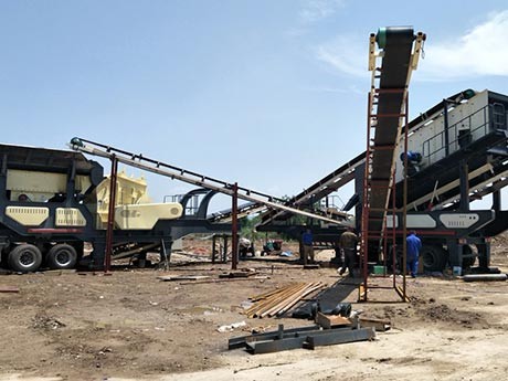 8小時破碎3000噸青石，車載移動碎石機實力不凡