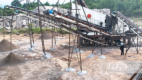 破碎建筑垃圾的移動破碎機(jī)每小時產(chǎn)量多少？整套生產(chǎn)線價格多少