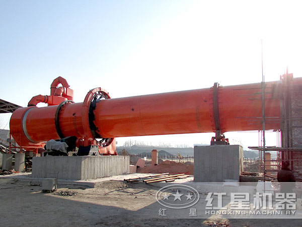 煤泥烘干機作業(yè)現(xiàn)場
