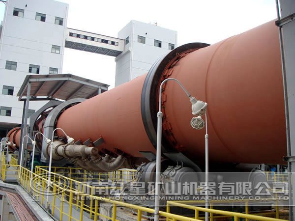 氧化鋅回轉(zhuǎn)窯現(xiàn)場(chǎng)圖
