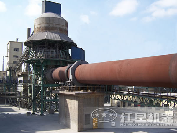 回轉窯作業(yè)現(xiàn)場