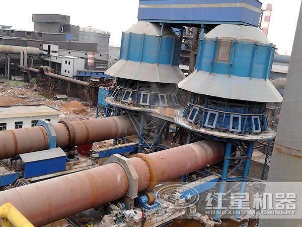 石灰回轉窯現場圖