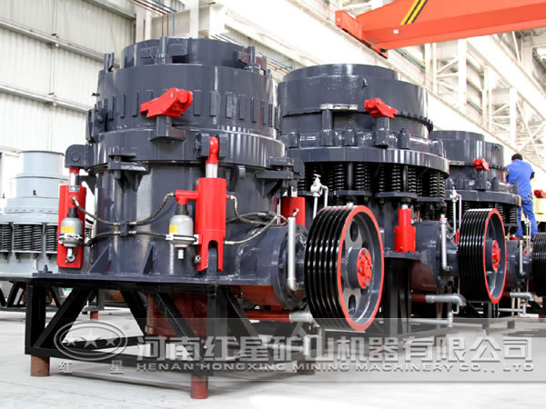 高產(chǎn)多缸液壓圓錐破碎機廠家