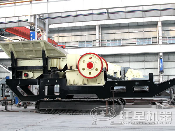 履帶式移動破碎機(jī)