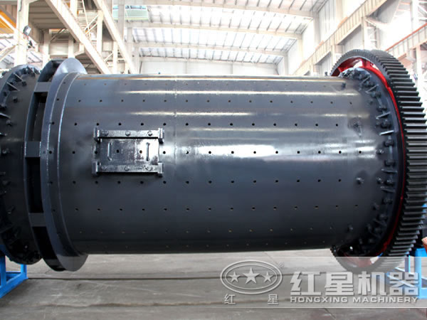 小型球磨機(jī)正面圖