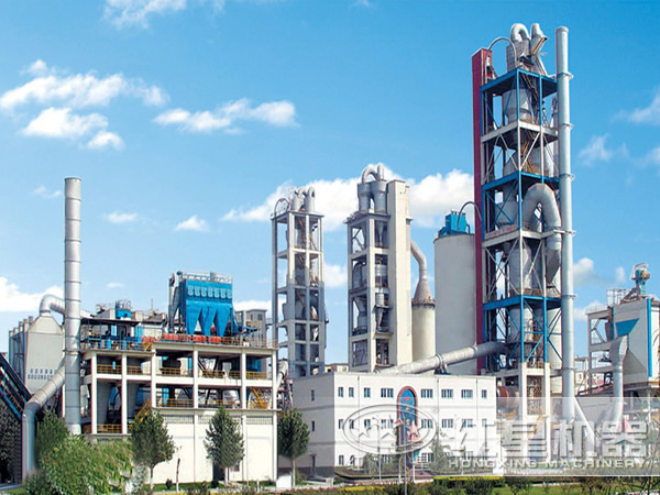 干法水泥生產(chǎn)線(xiàn)實(shí)況