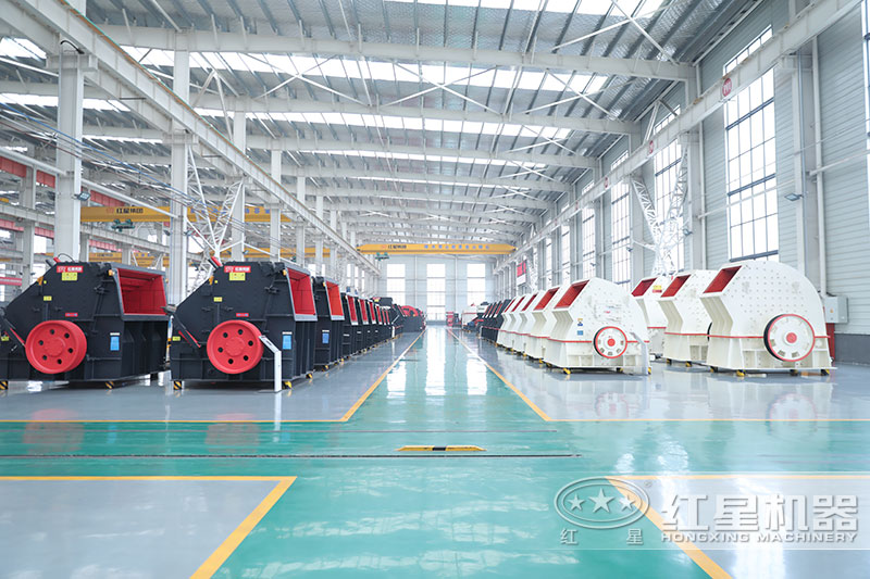 制造沙子機(jī)器車(chē)間展示