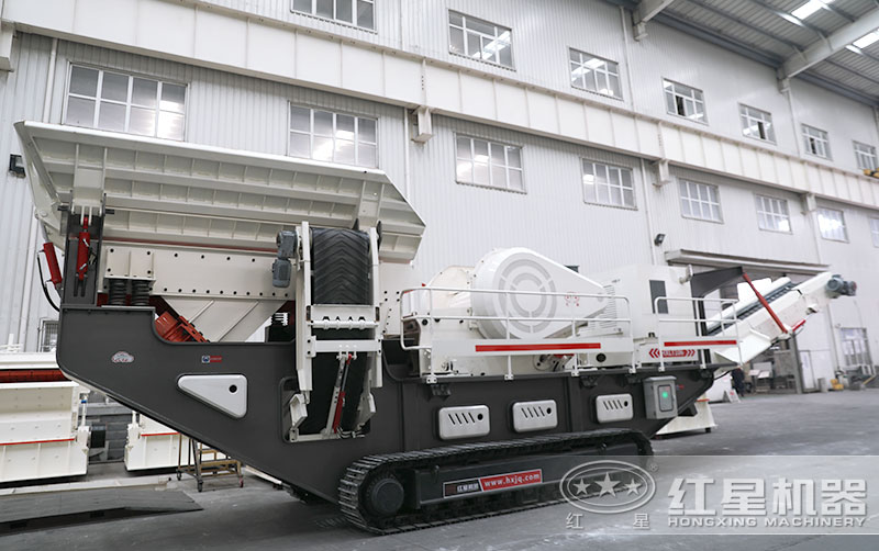 這套移動(dòng)制石子機(jī)械設(shè)備價(jià)格優(yōu)惠，紅星直銷