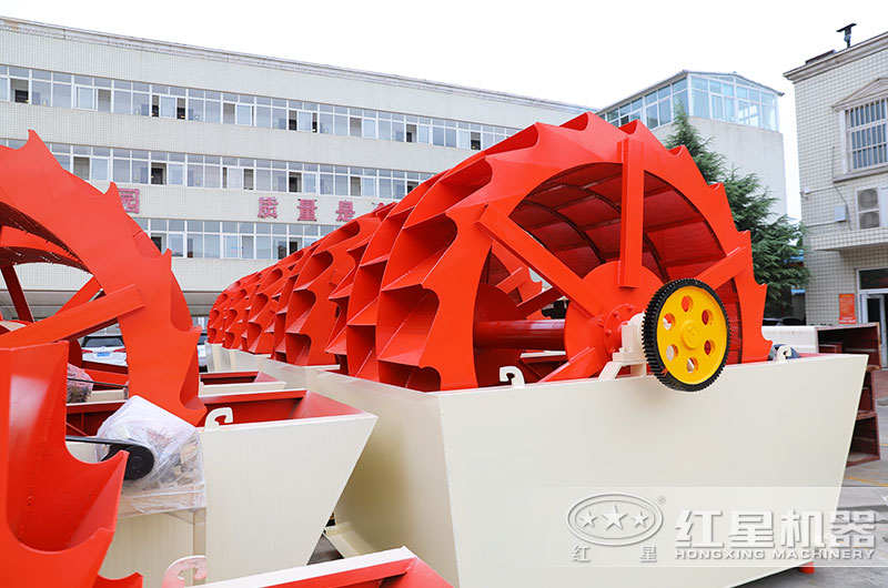 輪式洗沙機圖片