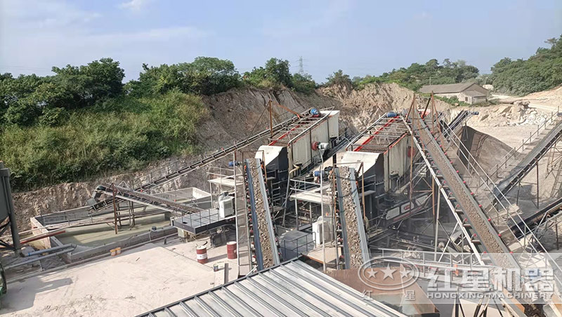 生產沙子、石子的設備叫什么，成套設備價格是多少？