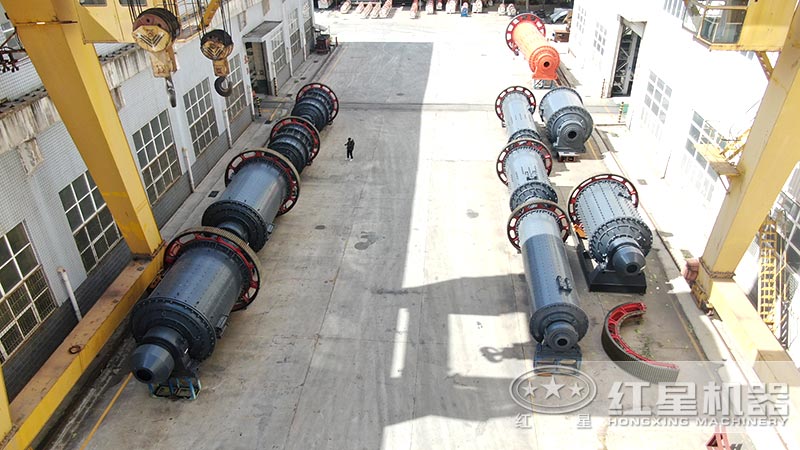 河南鄭州球磨機廠家-紅星機器球磨機現(xiàn)貨