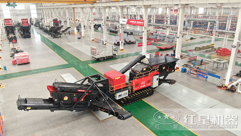 移動破碎機型號及參數(shù)，一小時能產(chǎn)多少噸石子？