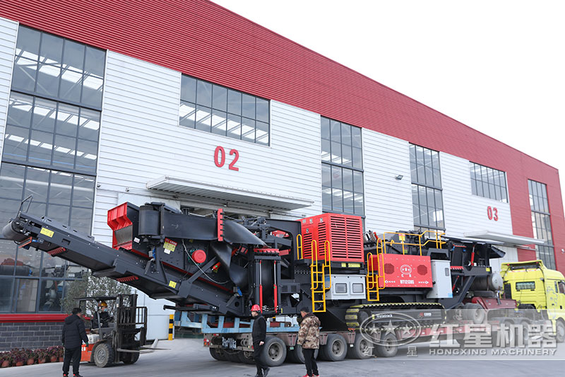 移動履帶碎石機(jī)能處理建筑垃圾嗎？（現(xiàn)場視頻推送）