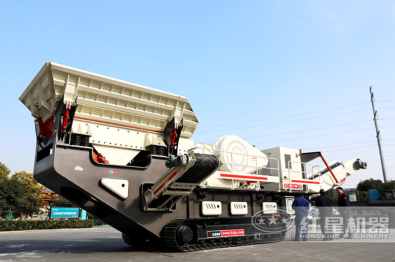 履帶顎式破碎機