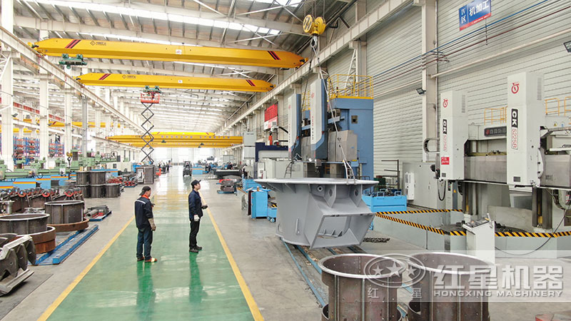 紅星機器鑄造用砂設(shè)備廠家車間實拍