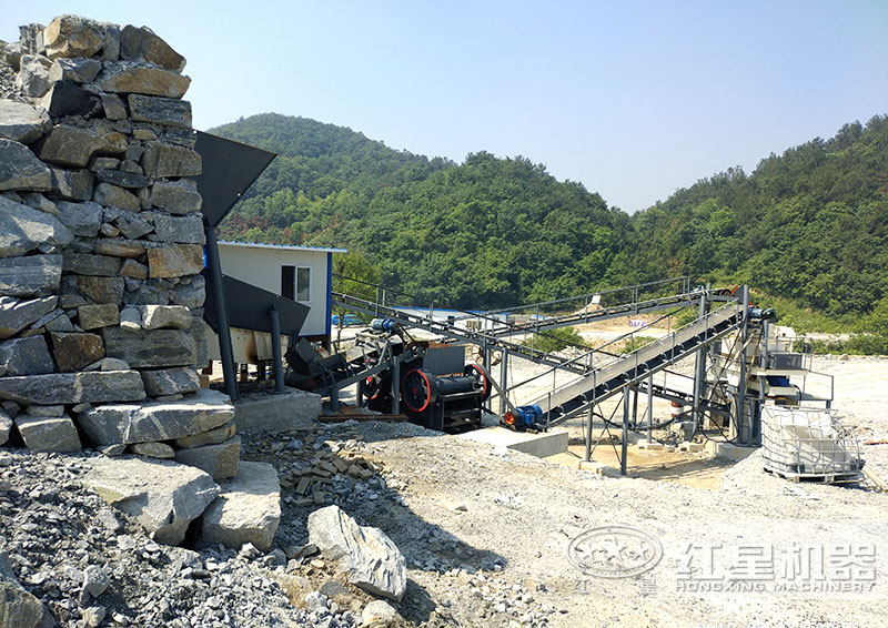 300x1300細鄂破配置的制砂線