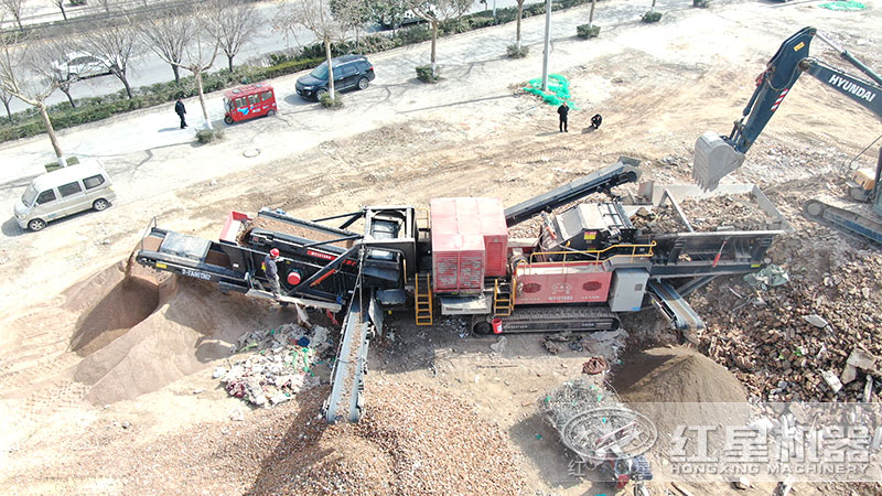 一套建筑垃圾制沙設備有哪些，配置下來多少錢（帶現(xiàn)場視頻）