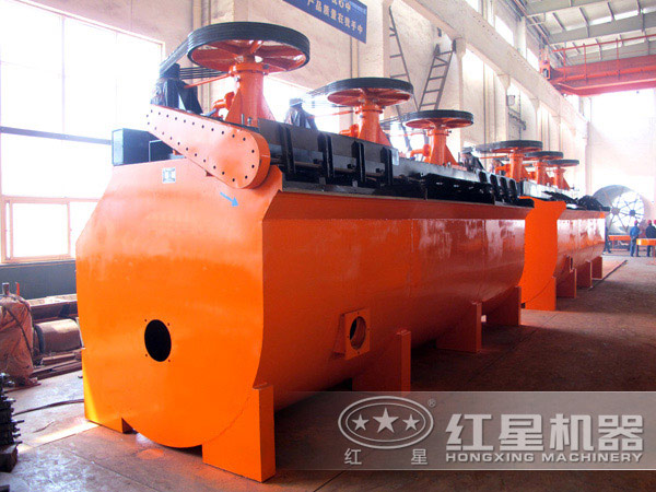 金紅石浮選機生產(chǎn)車間