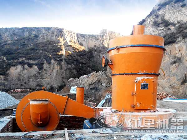 磨粉生產(chǎn)現(xiàn)場