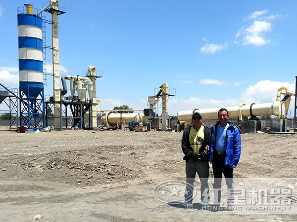 高領(lǐng)土選礦作業(yè)現(xiàn)場遠景實拍