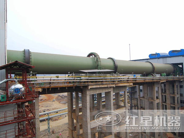 回轉(zhuǎn)窯現(xiàn)場