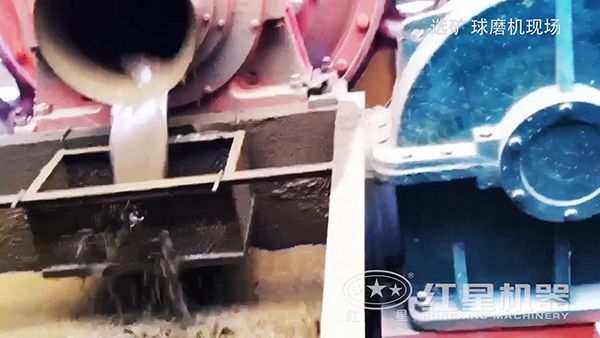 球磨機工作現(xiàn)場細節(jié)實拍