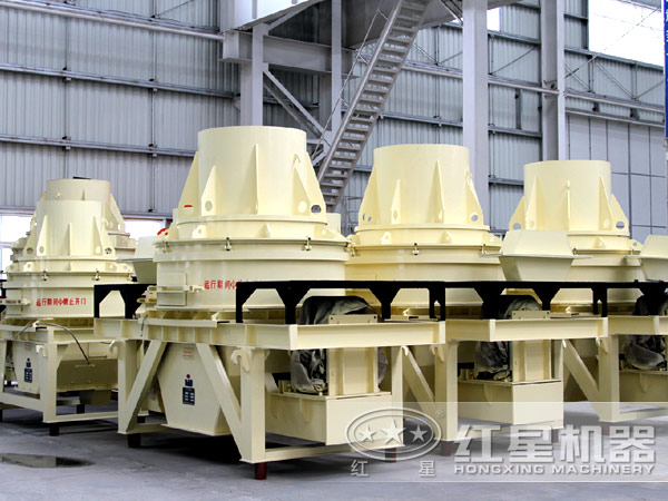 重晶石制砂機(jī)生產(chǎn)車間實拍圖