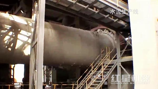 水泥生產(chǎn)線現(xiàn)場