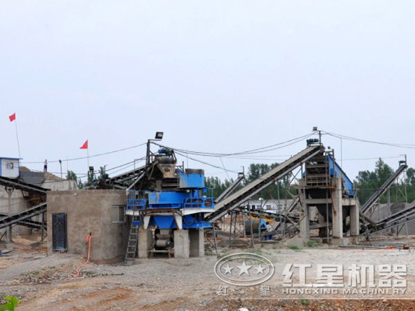 玄武巖制砂機(jī)現(xiàn)場實(shí)拍