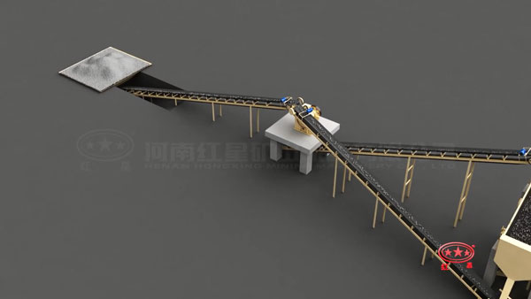 石料破碎生產(chǎn)線現(xiàn)場(chǎng)