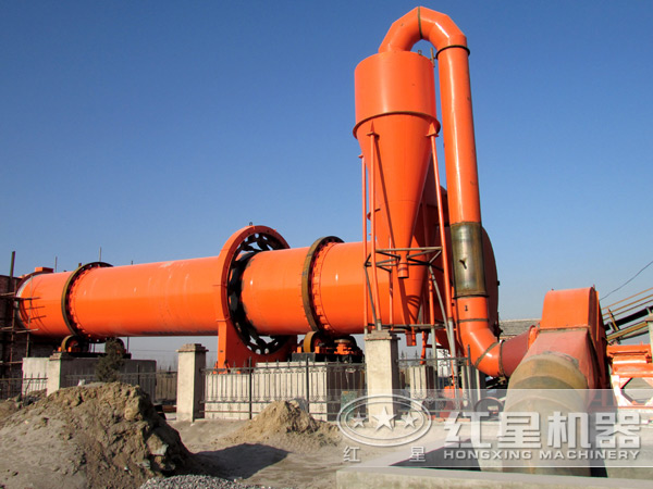 鐵粉烘干機生產(chǎn)現(xiàn)場