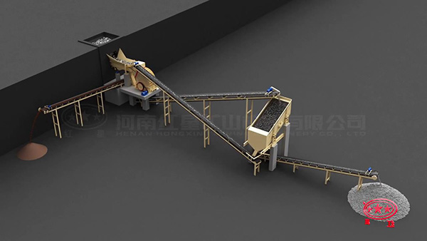 重錘破碎機生產(chǎn)線