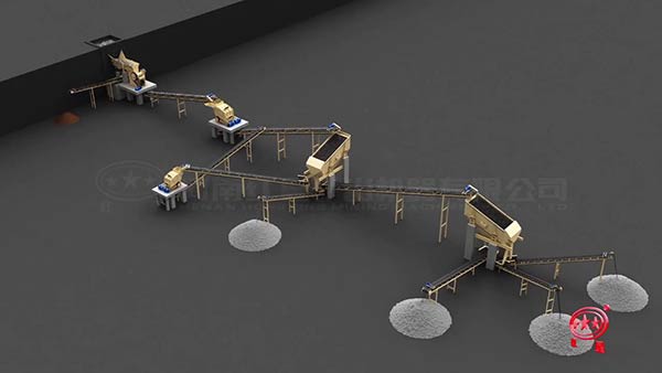 制砂生產(chǎn)線流程實拍