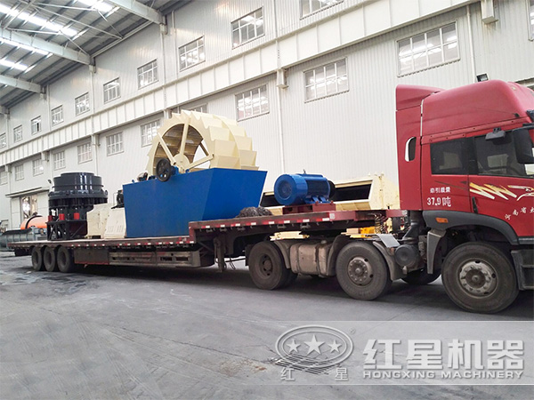 洗砂機發(fā)貨圖