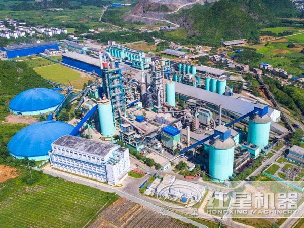 水泥生產(chǎn)現(xiàn)場