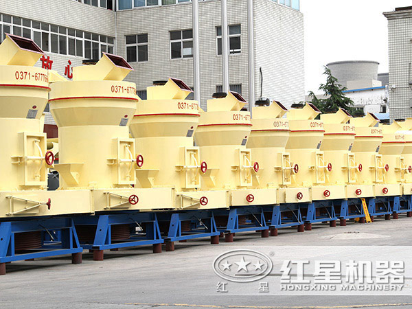 石灰石磨粉機廠區(qū)圖