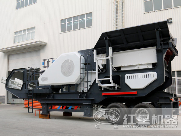 大型移動破碎站