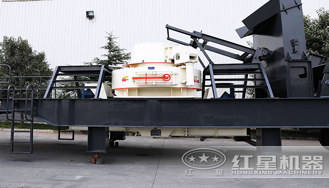 移動制砂機廠區(qū)展示