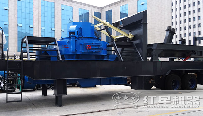 時產(chǎn)300方移動制砂機(jī)