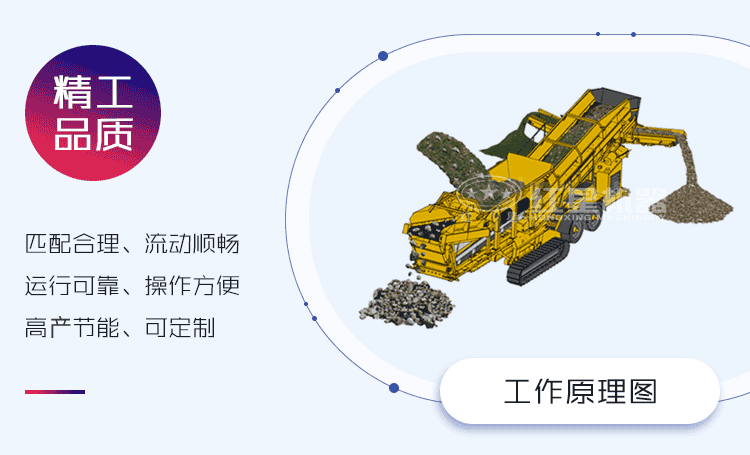 移動(dòng)破碎站工作原理