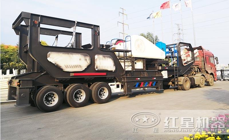 紅星移動(dòng)破碎站發(fā)貨及時(shí)