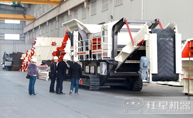 客戶來廠實地考察試機