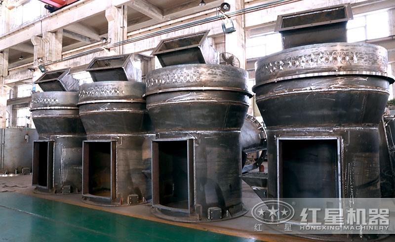 高壓磨粉機(jī)車間生產(chǎn)現(xiàn)場