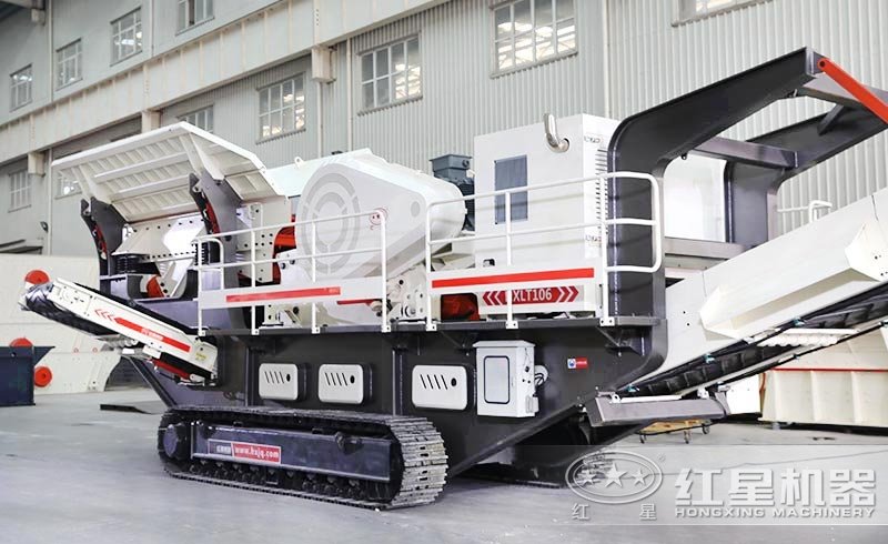 履帶式移動破碎機(jī)