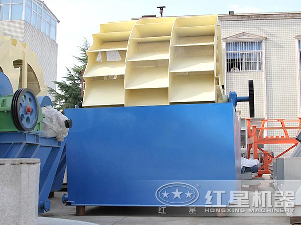 輪式洗砂機(jī)高清實(shí)拍